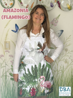 Amazonia Apron Flamingo