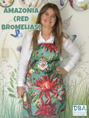 Amazonia Apron Red Bromeliads